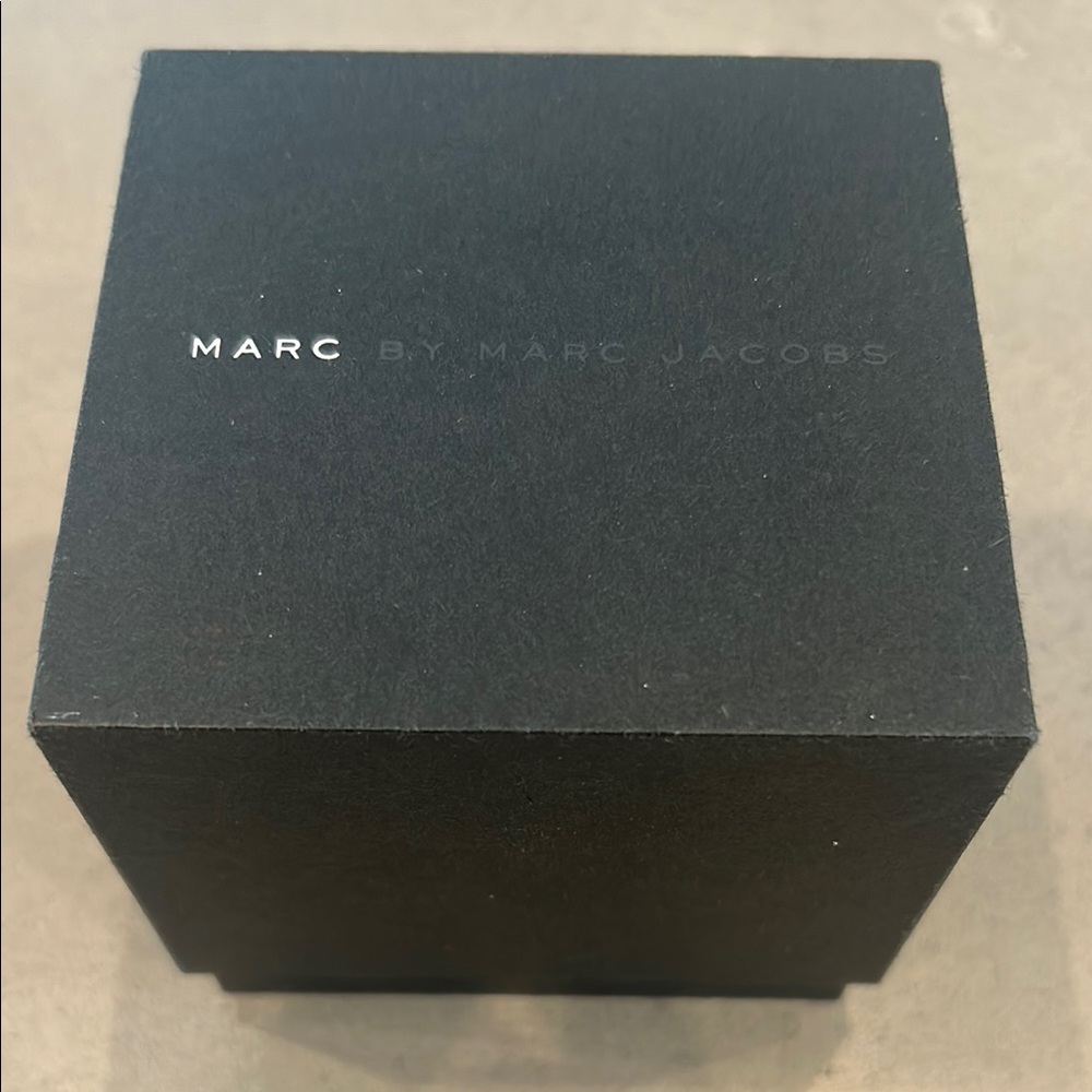Marc By Marc Jacobs Watch w/White Band - Elegant Minimalist Design